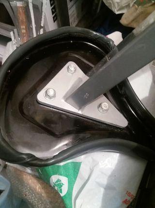 Sillín Bicicleta Estática Negro