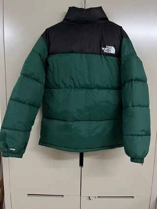 The North Face Abrigo Negro y Verde