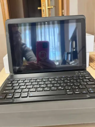 Pad 6 Pro negro . Con raron funda y teclado 