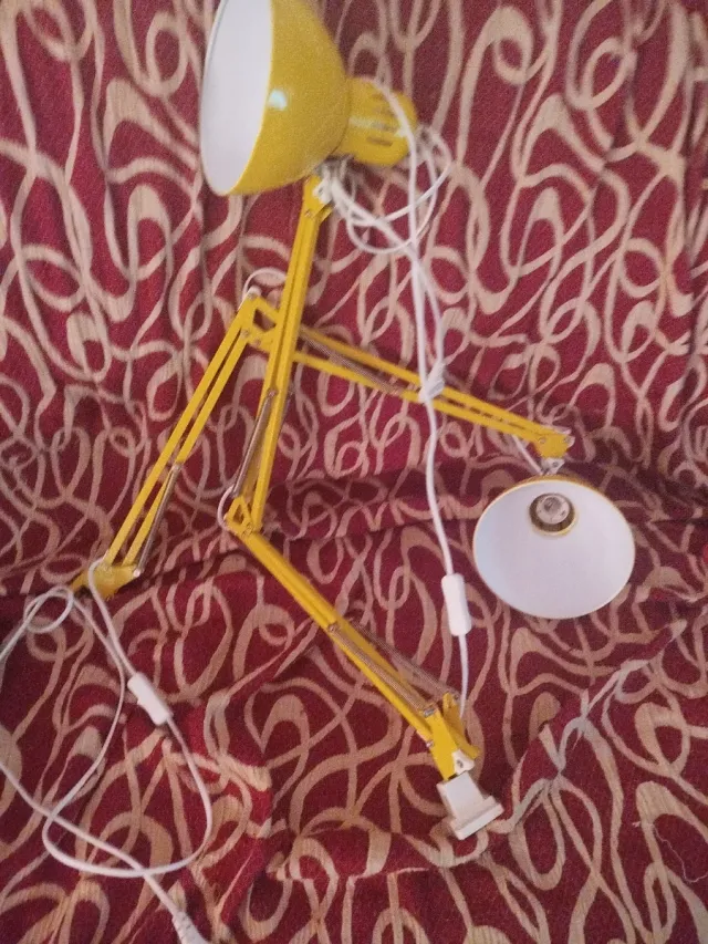 2 Lámparas LED Amarillas