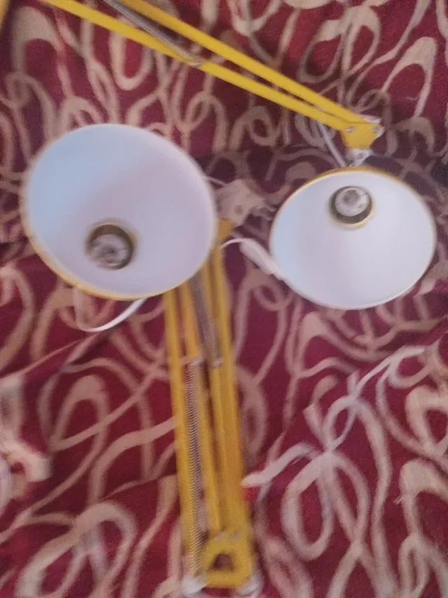 2 Lámparas LED Amarillas