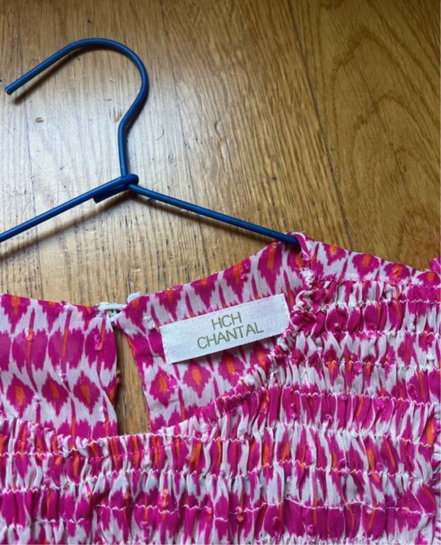 Blusa estampada rosa