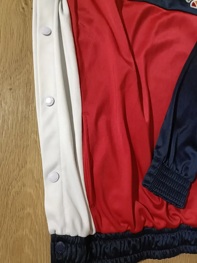 Sudadera vintage Ellesse azul y roja