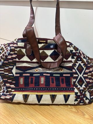 Bolso estampado étnico