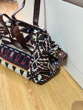 Bolso estampado étnico