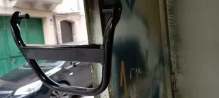 Portapacchi posteriore nero per booster spirit