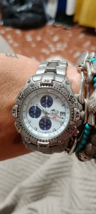 Reloj Lotus Cronógrafo WR 100M
