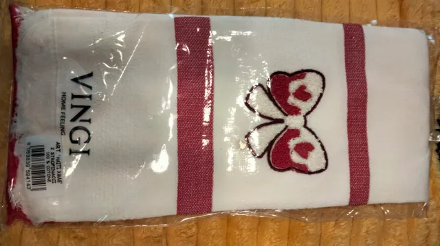 NGI Strofinacci Haiti Xmas 2 pz Cotone