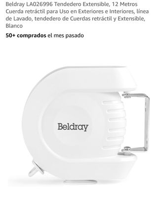 Tendedero Extensible Beldray 12m Retráctil