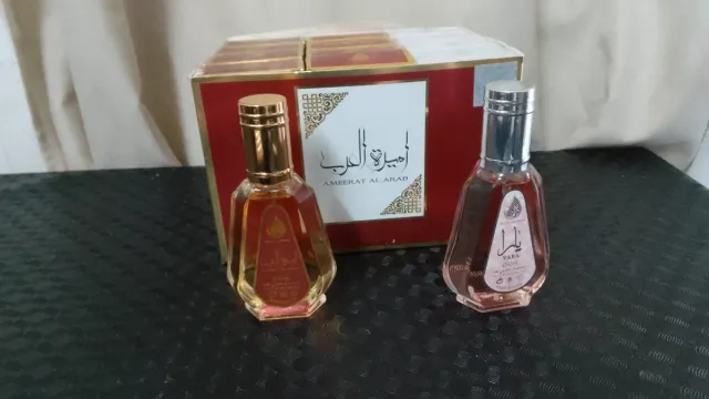 Perfume Yara pequeño 50ml roja princesa y rosa 