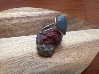 Anillo Plata con Larimar