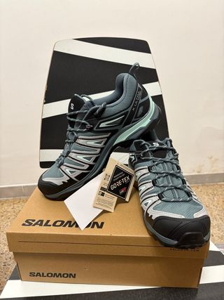 Zapatillas Salomon X Ultra Gore-Tex Gris/Verde