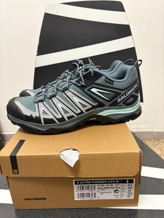 Zapatillas Salomon X Ultra Gore-Tex Gris/Verde