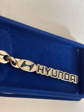 Portachiavi Hyundai con logo