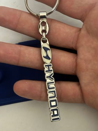 Portachiavi Hyundai con logo