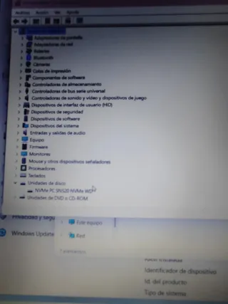 Portátil Dell i3 7ª Gen 240GB SSD NVMe