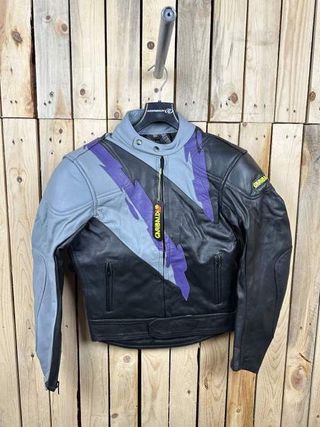 CHAQUETA T-S MOTO GARIBALDI MORADO