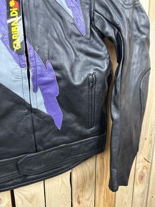 CHAQUETA T-S MOTO GARIBALDI MORADO