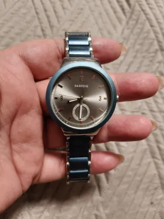 Reloj Parfois Mujer Azul y Plateado