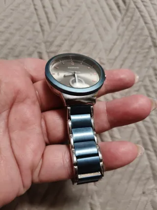 Reloj Parfois Mujer Azul y Plateado