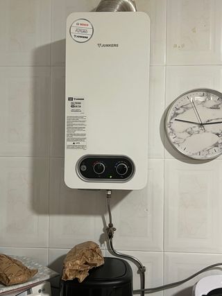 Calentador de gas Junkers Bosch