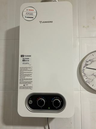 Calentador de gas Junkers Bosch