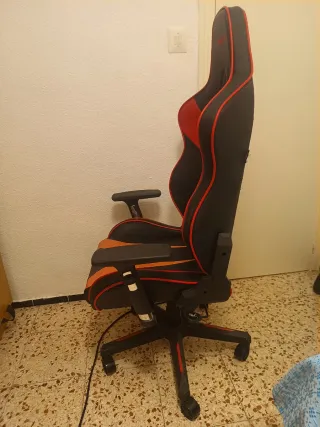 Silla Gamer Drift Negra y Roja