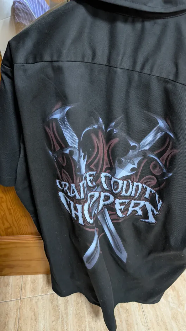 SIN USAR - Camisa Trabajo Orange County Choppers X