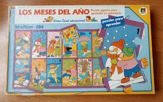 Puzzle Los Meses del Año Diset Educacional