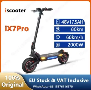 Iscooter iX7 Pro Patinete Eléctrico