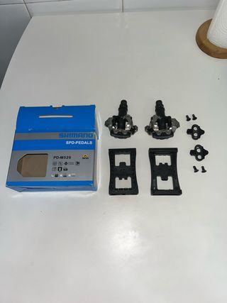 Pedales Shimano PD-M520 SPD