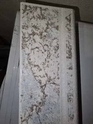 Lote 6 rodapiés cerámicos decorados