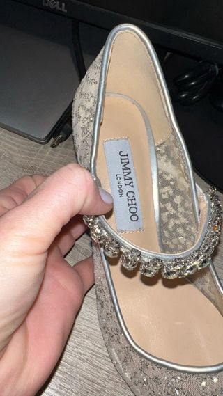 Zapatos Jimmy Choo Plataforma Cristales