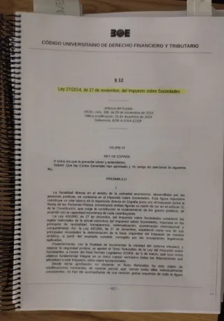 Código universitario derecho financiero Tributario