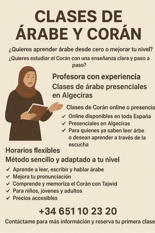 clases de Corán y Árabe 
