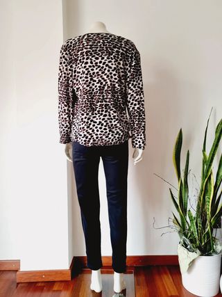 Springfield Pantalón T S 36 negro pitillo