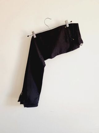 Springfield Pantalón T S 36 negro pitillo
