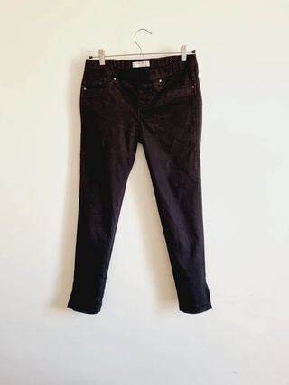 Springfield Pantalón T S 36 negro pitillo