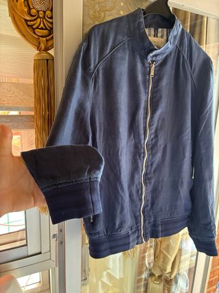 Chaqueta Zara Man Azul