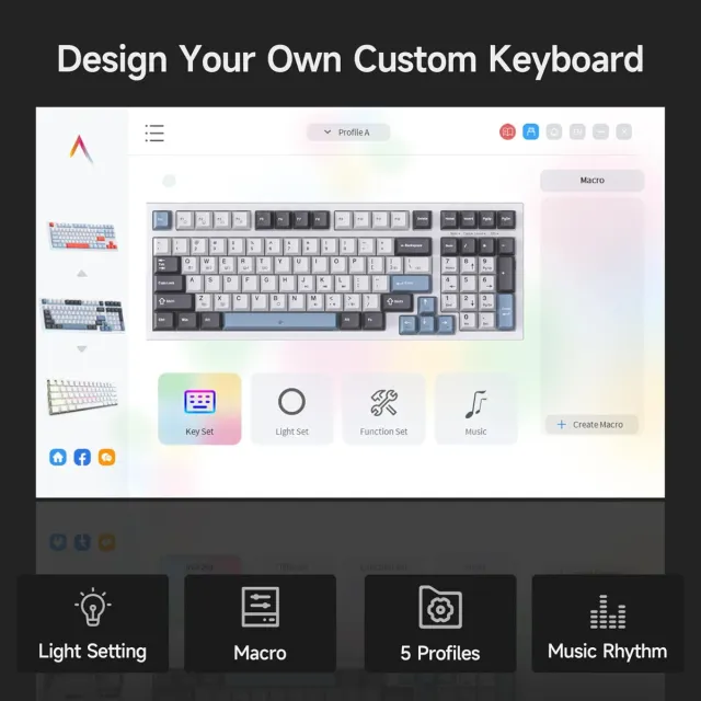 Teclado Kemove K98SE