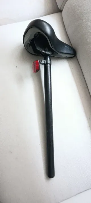 Sillín y tija bici plegable 35mm