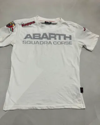 T-shirt Abarth Donna Bianca