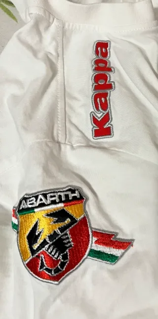 T-shirt Abarth Donna Bianca