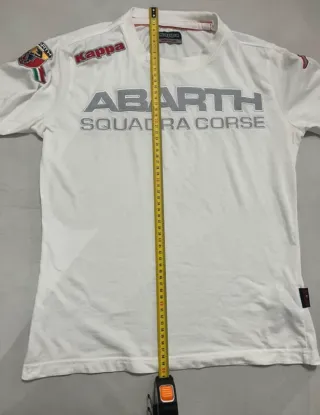 T-shirt Abarth Donna Bianca