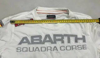T-shirt Abarth Donna Bianca