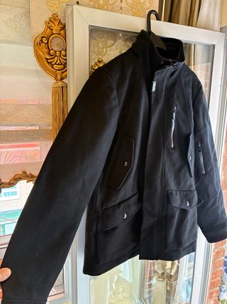 Abrigo Zara Man Negro