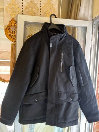 Abrigo Zara Man Negro