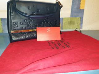 Bolso Carolina Herrera Original Azul oscuro