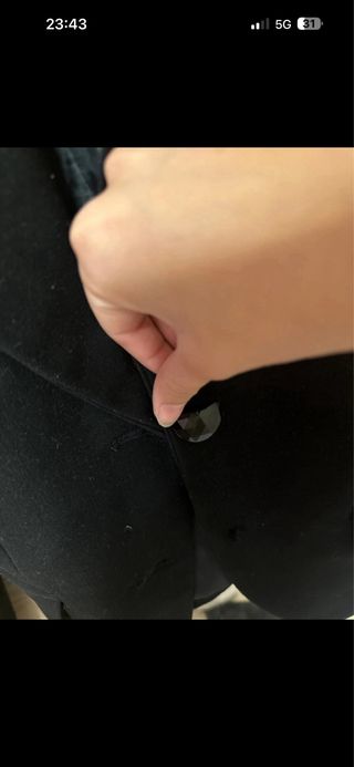 Giacca elegante Rinascimento nera