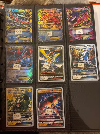 Cartas Pokémon GX y EX